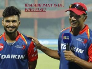 India team for West Indies tour