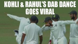 Kohli KL Rahu; Dab Celebration Video