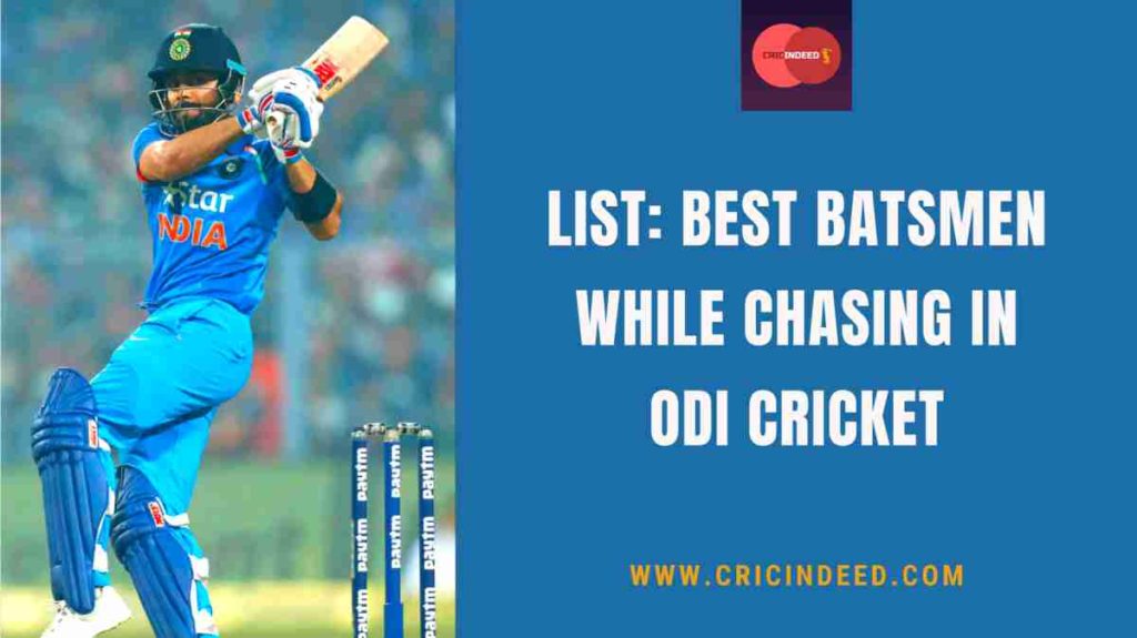 chasing records in odi