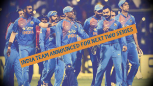 Indian Team for NZ T20 Series