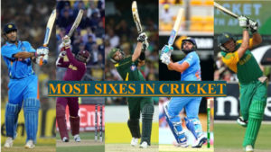 most sixes in odi