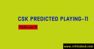 Predicted CSK playing-XI
