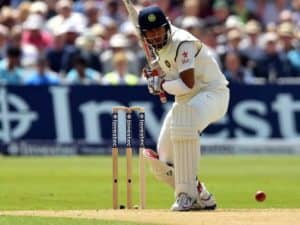 Pujara batting technique