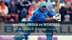 Fantasy Tips & Match Preview for IND vs WI 1st ODI