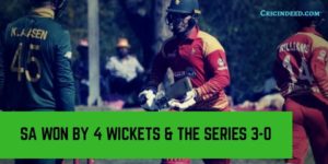 ZIM vs SA ODI Series 2018