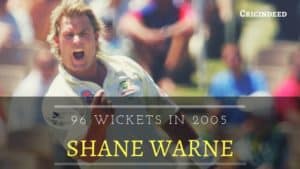 Most wickets in a year in test cricket