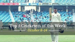 Top 5 Cricketers of October