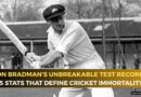 bradman the cricketing records