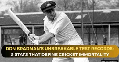 bradman the cricketing records