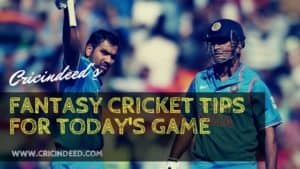 IND vs AUS Dream11 Fantasy Tips for today's game