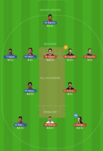 NZ vs BAN 3rd ODI Dream11 Team
