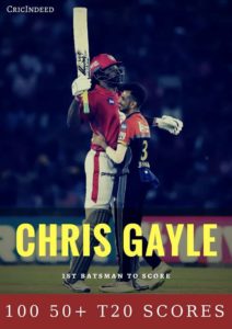Chris Gayle - 50+ Runs in T20