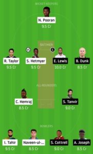 GUY vs SKNP Dream11 team