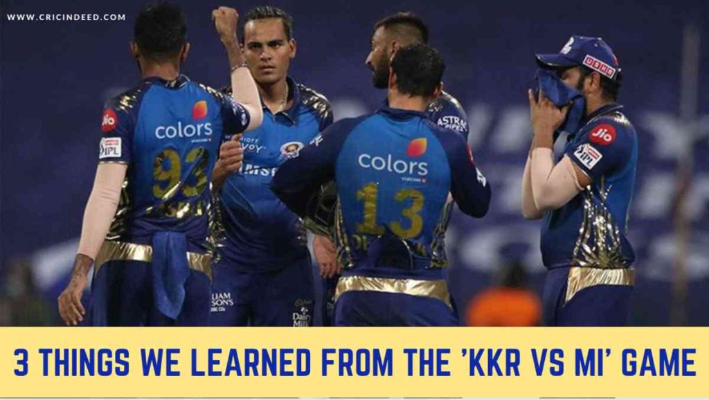 KKR vs MI talking points