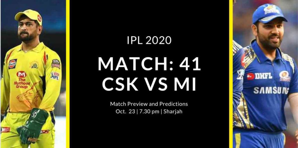 CSK VS MI MATCH PREVIEW