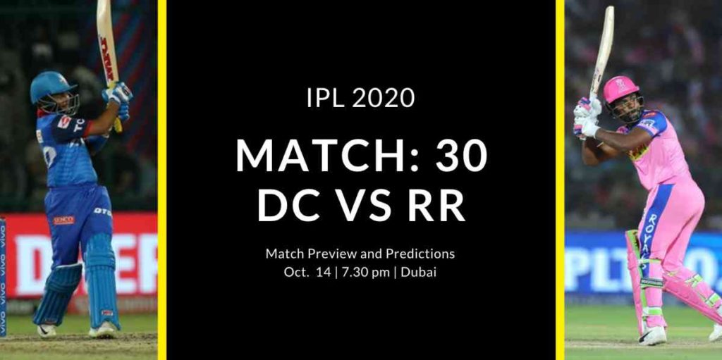 DC vs RR Match Preview