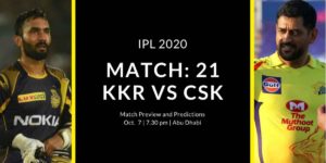 KKR vs CSK Match Prediction