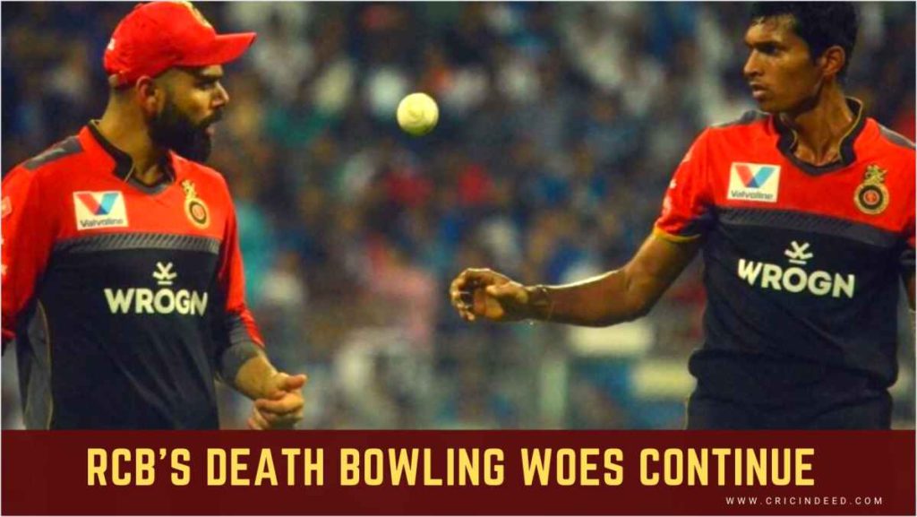 RCB death bowling