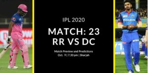 RR vs DC Match Preview