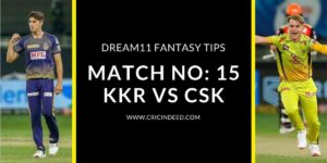 KKR vs CSK Dream11 Prediction article