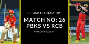 PBKS vs RCB Dream11 Predictions