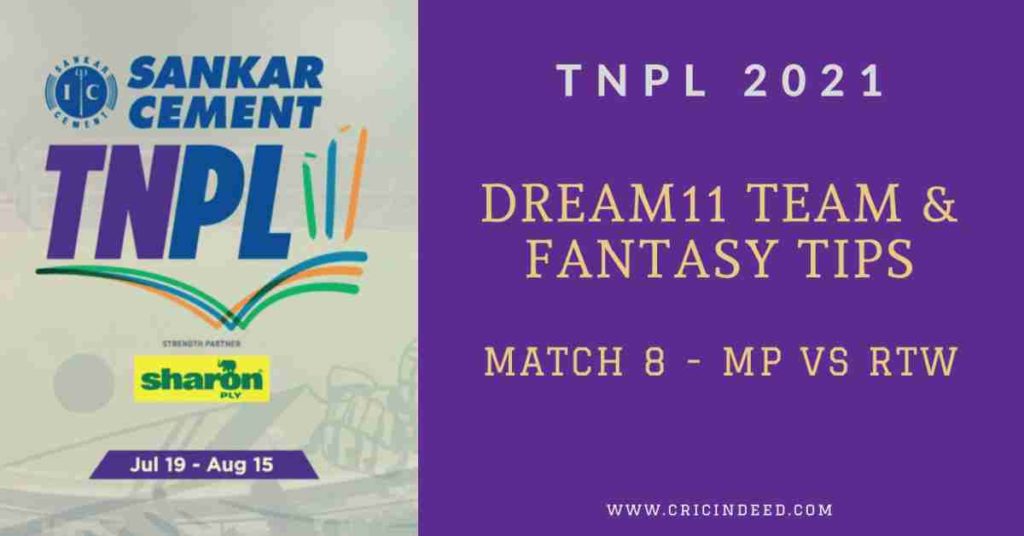 MP vs RTW Dream11 Predictions
