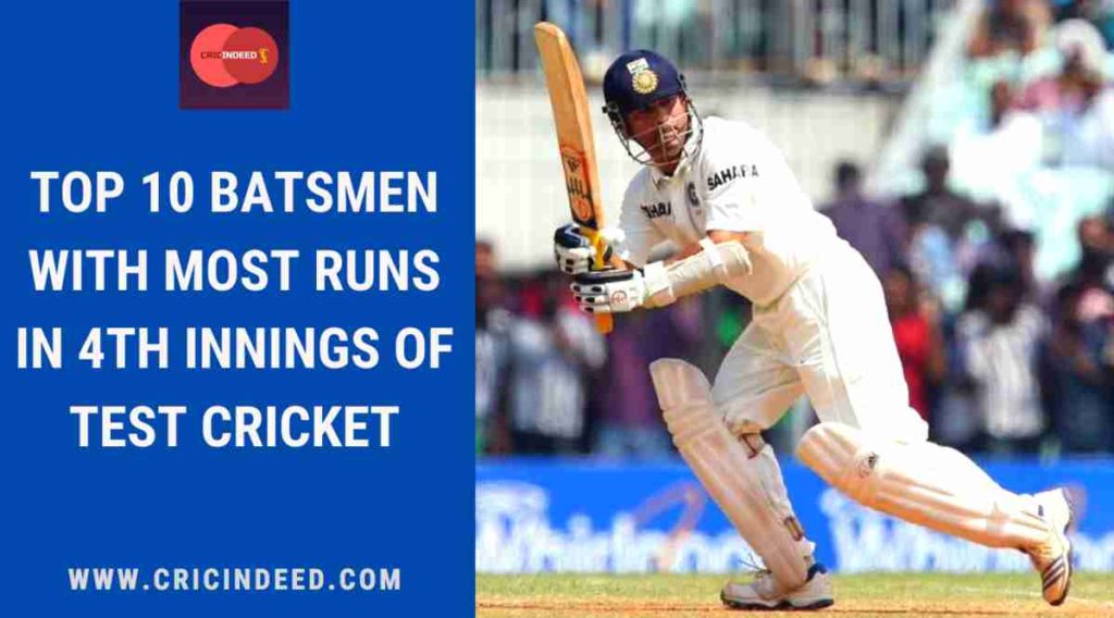 most runs in 4th innings of Tests