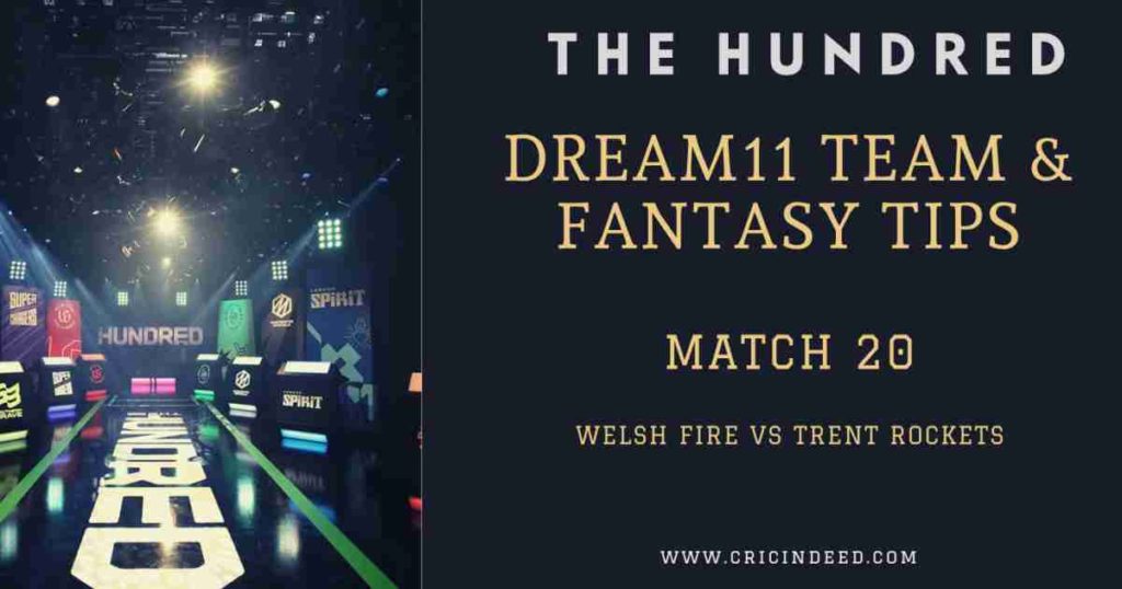 Welsh Fire vs Trent Rockets match preview fantasy Tips