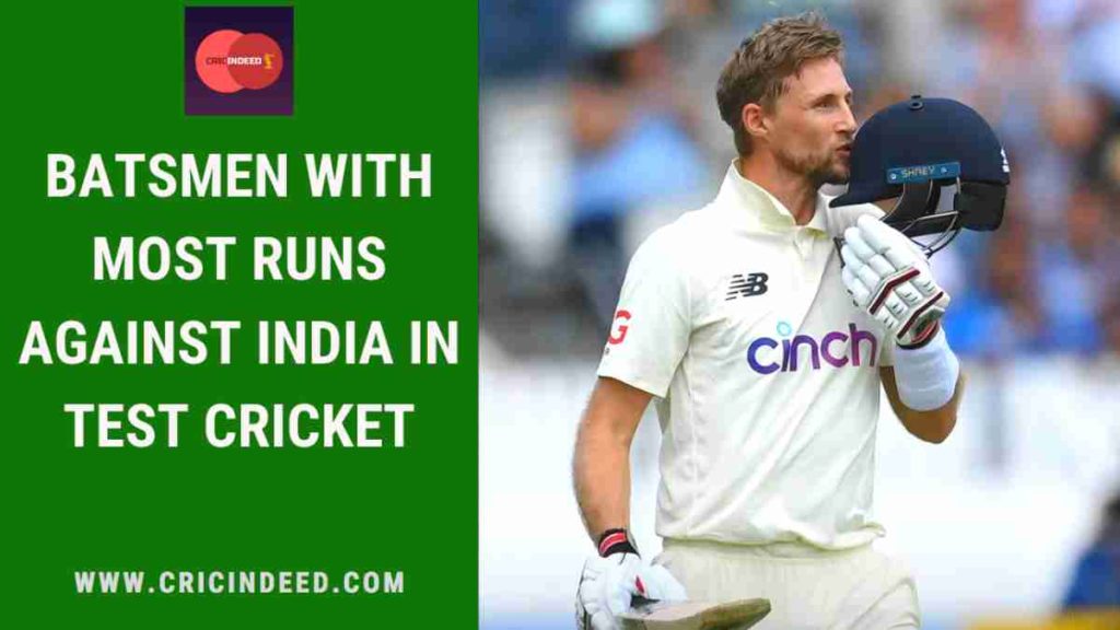most runs against india in test