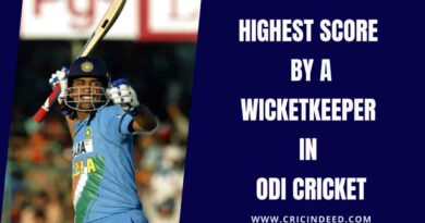 Highest Score by a Wicketkeeper in ODI Cricket