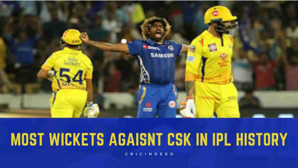 most wickets against csk in ipl