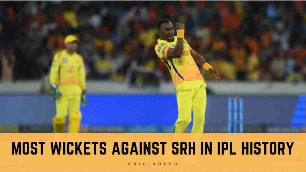 most wickets against srh