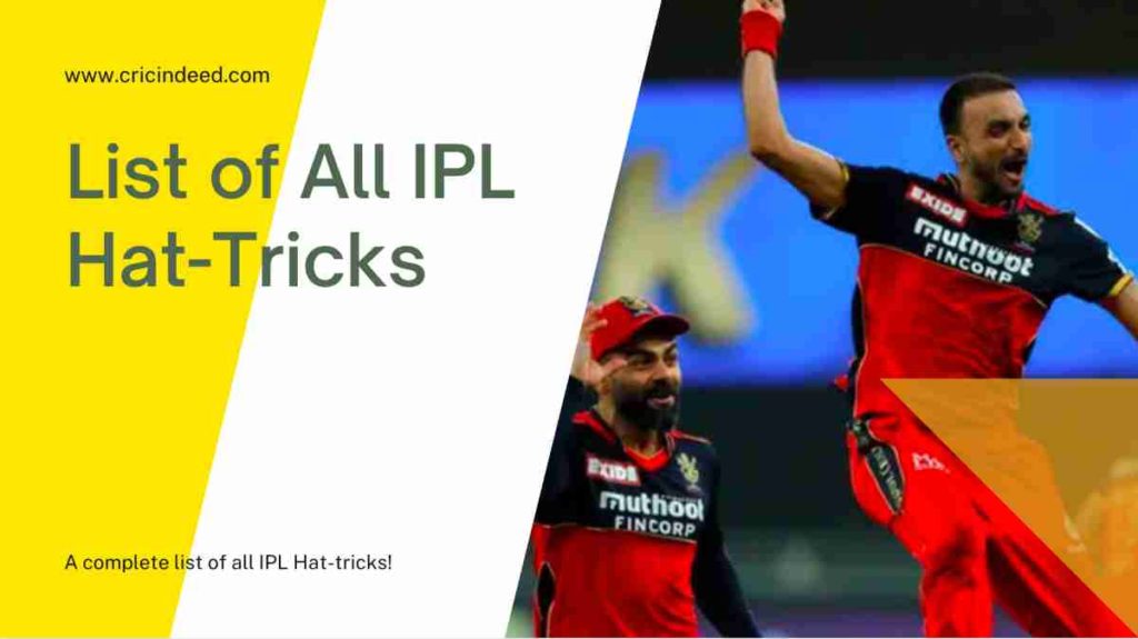 list of all ipl hattricks