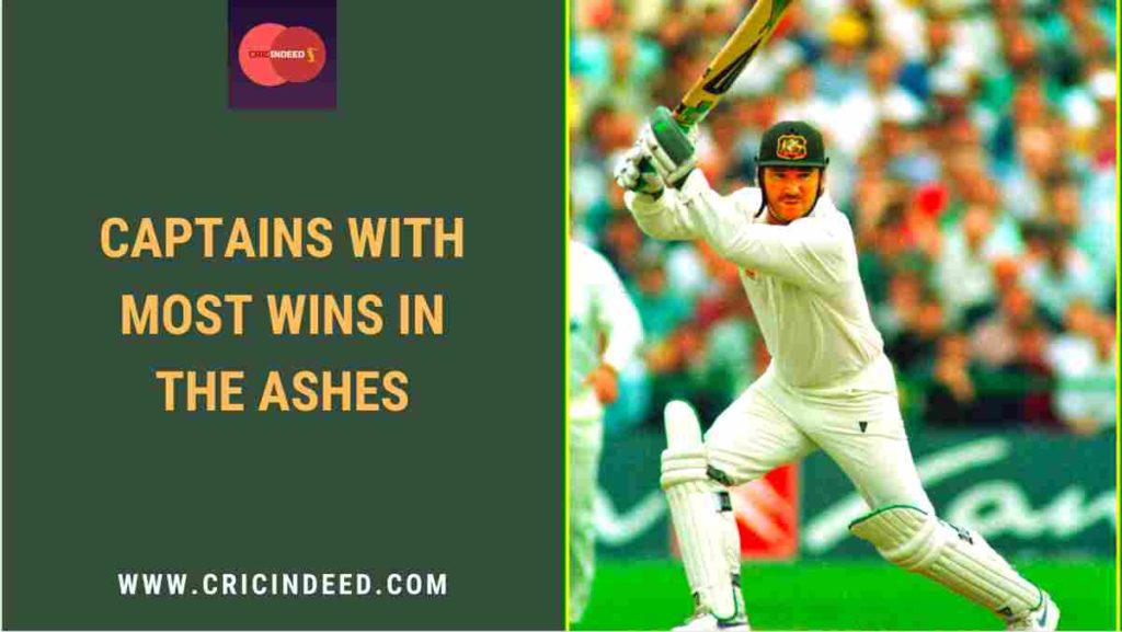 most ashes wins as captain