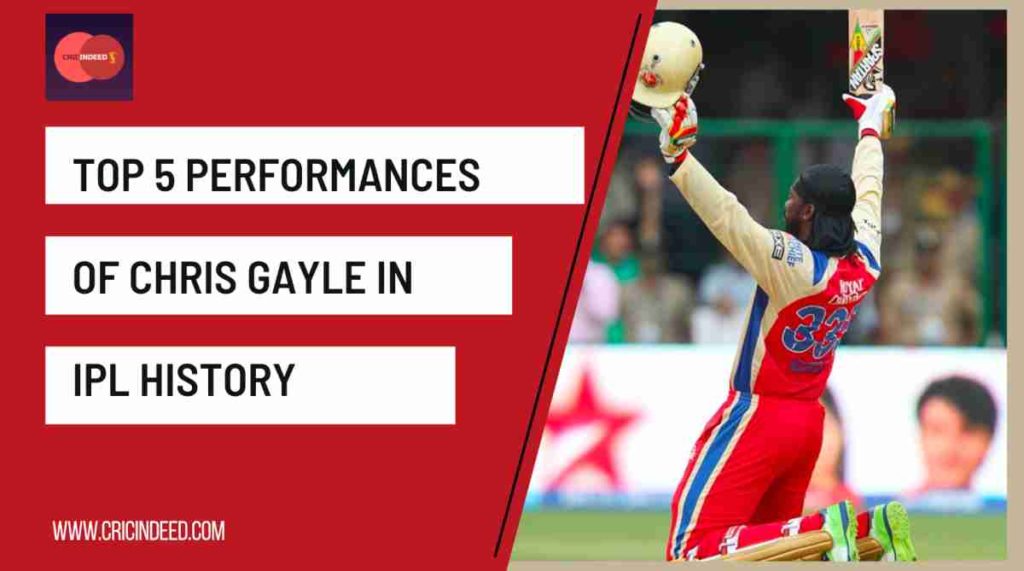 best gayle innings in ipl