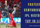 Fastest Centuries in IPL Fastest Centuries in IPL