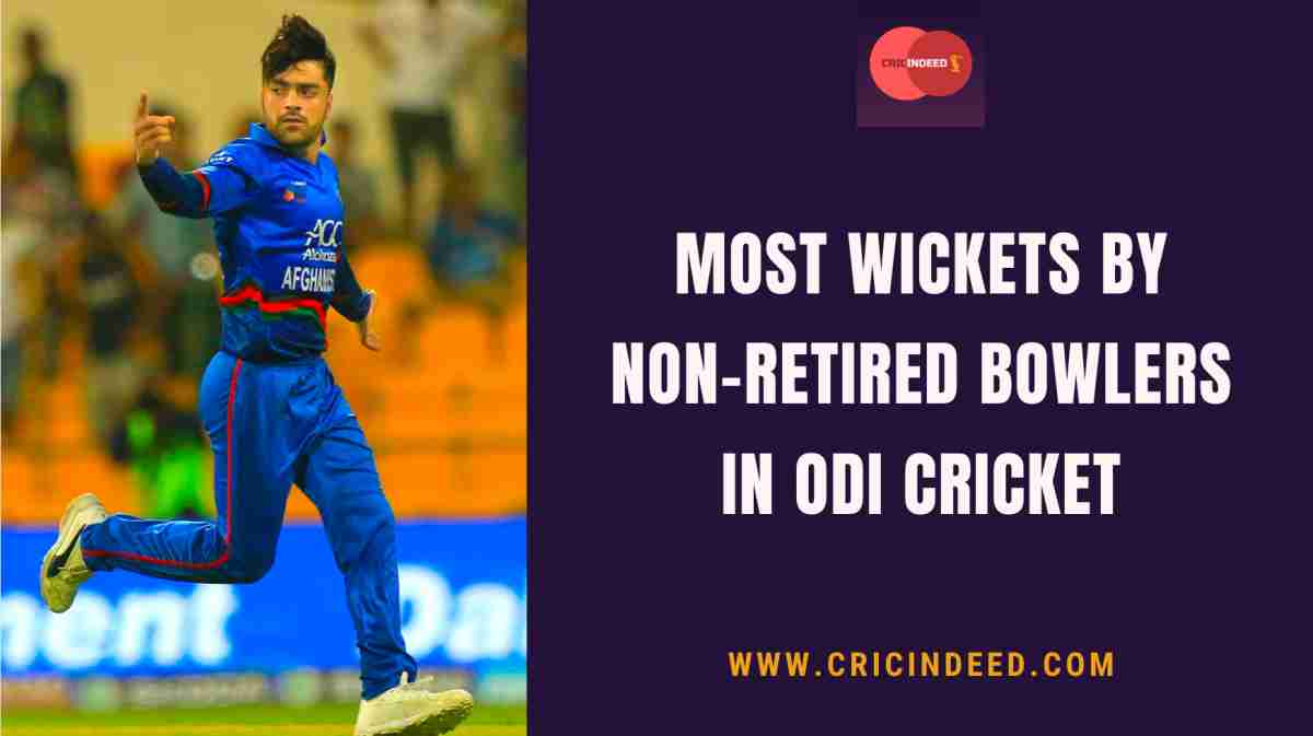 Most Wickets by Active Players in ODI Cricket CricIndeed
