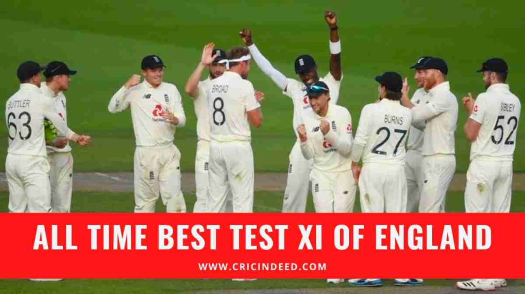 best test xi of england
