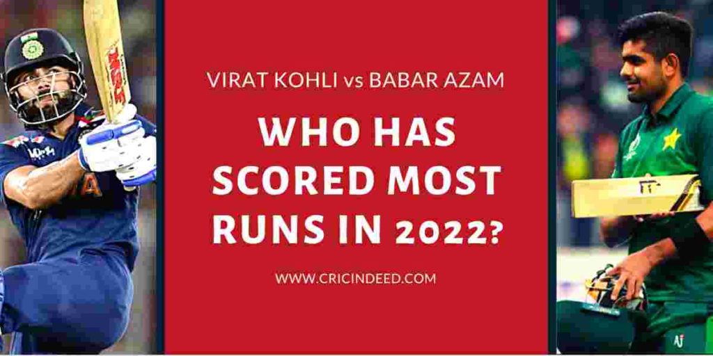 virat kohli vs babar azam 2022