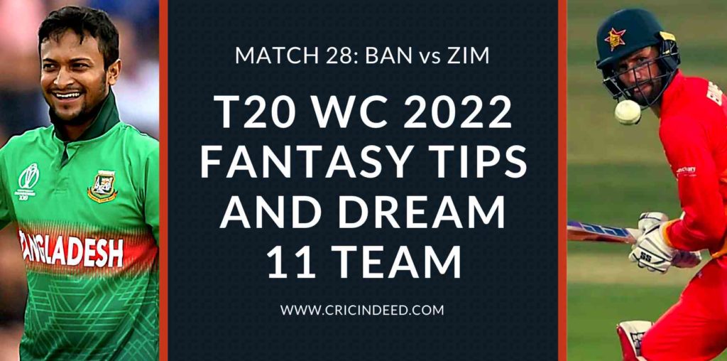 ban vs zim dream11 predictions