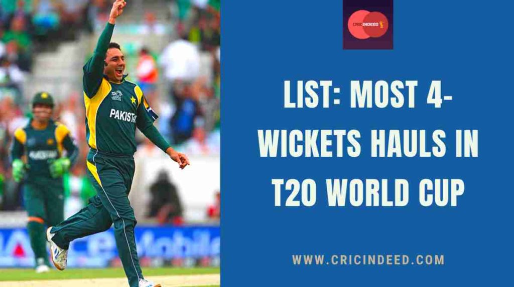 most 4 wicket haul in t20 world cup