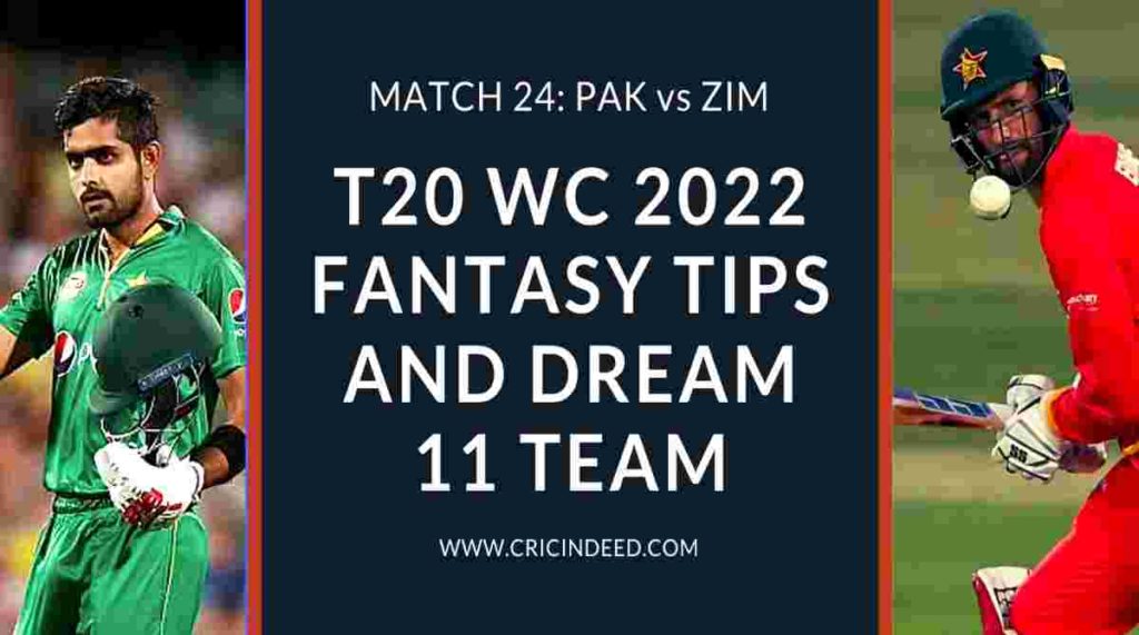 pak vs zim dream11 predictions