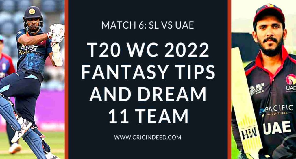 sl vs uae dream11 predictions