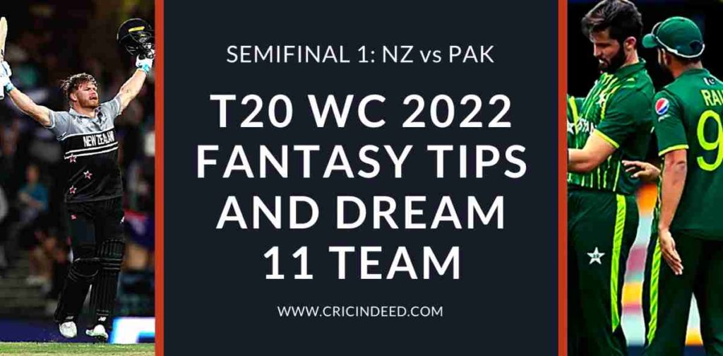 nz vs pak dream11 team prediction t20 world cup 2022