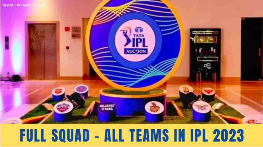full squad ipl 2023
