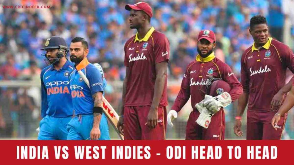 ind vs wi odi head to head