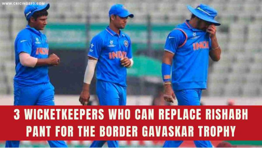 who can replace Rishabh Pant in IND vs AUS Test