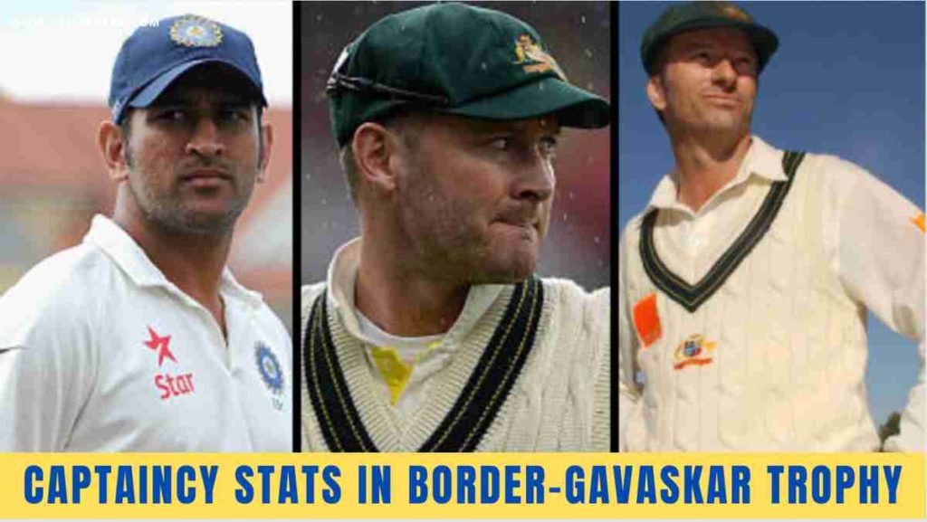 best captain of border gavaskar trophy