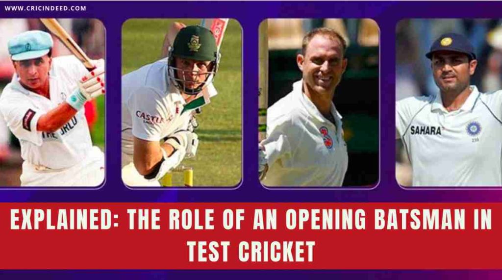 the art of test opening batting