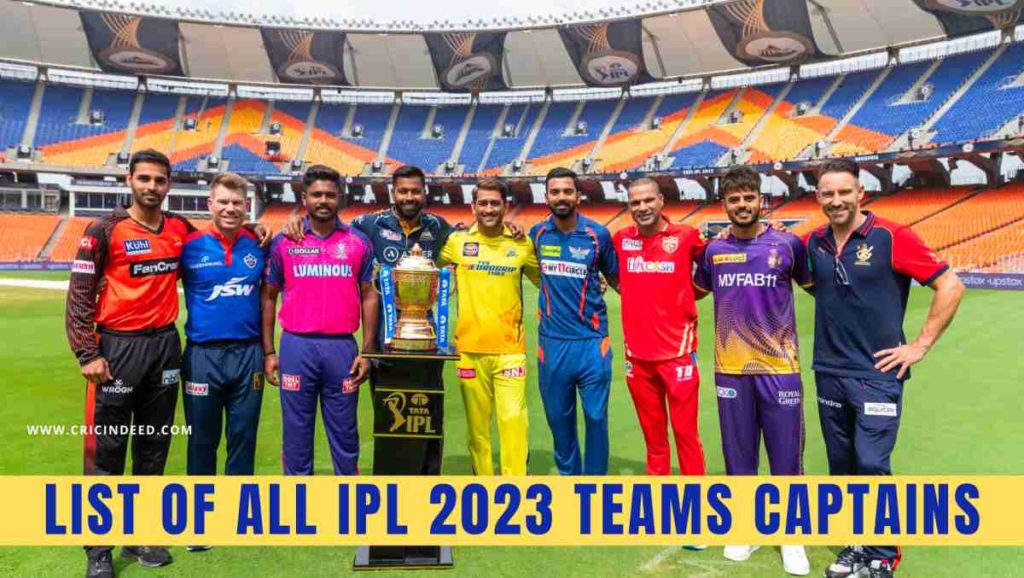 ipl 2023 captains